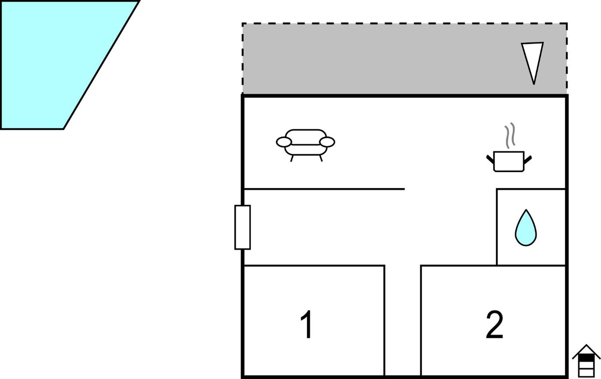 2 Bedroom Amazing Apartment In リエカ エクステリア 写真